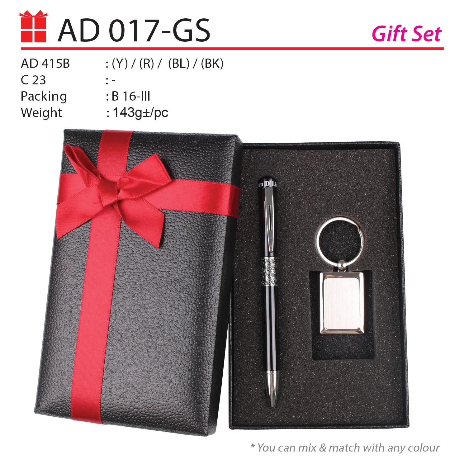 GIFT SET - AD 415-B + C 23 + B 16-III (2 IN 1)(B)