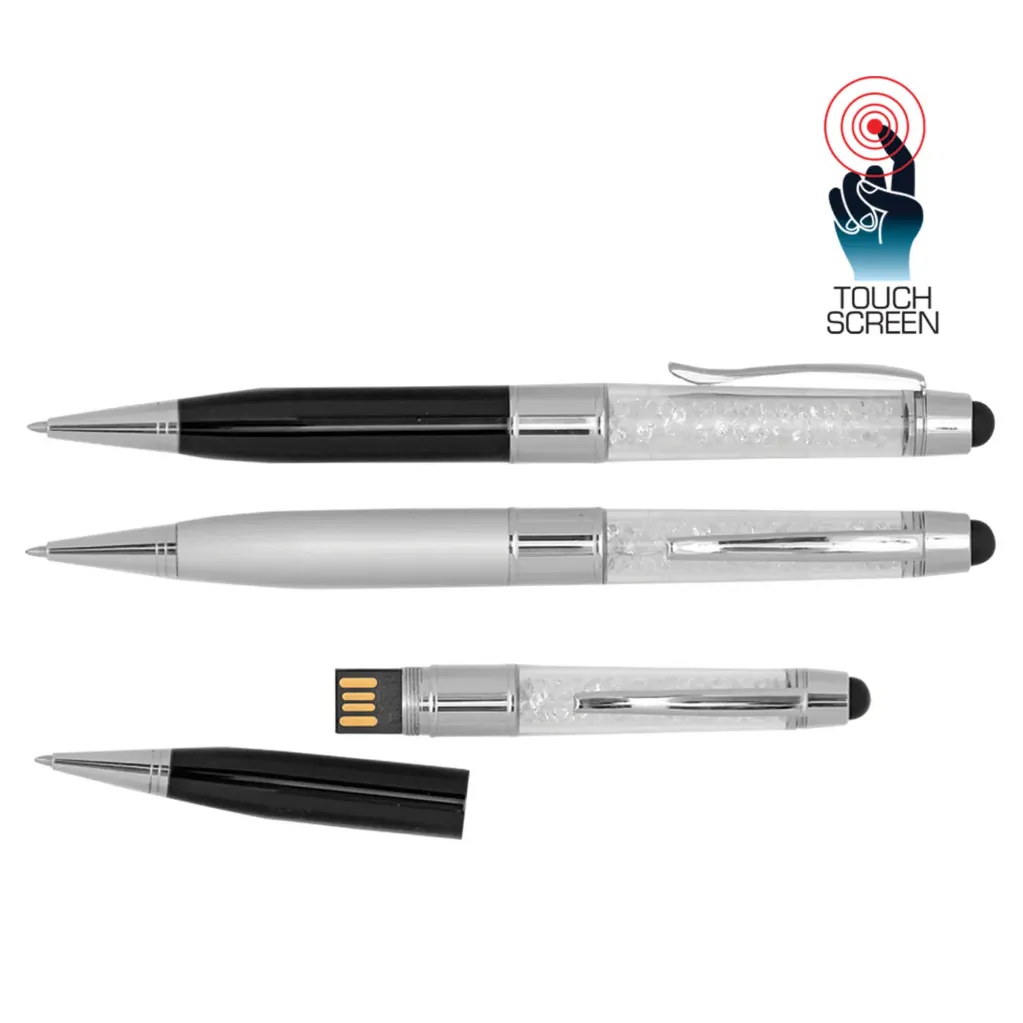 CRYSTAL METAL PENDRIVE PEN USB FLASH DRIVE