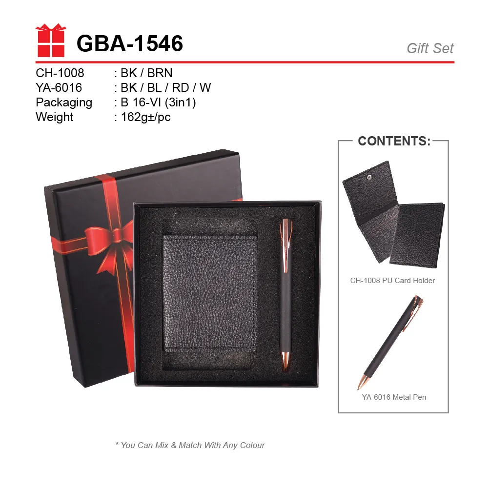 GIFT SET-CH-1008 + YA-6016 +B 16-VI(H)