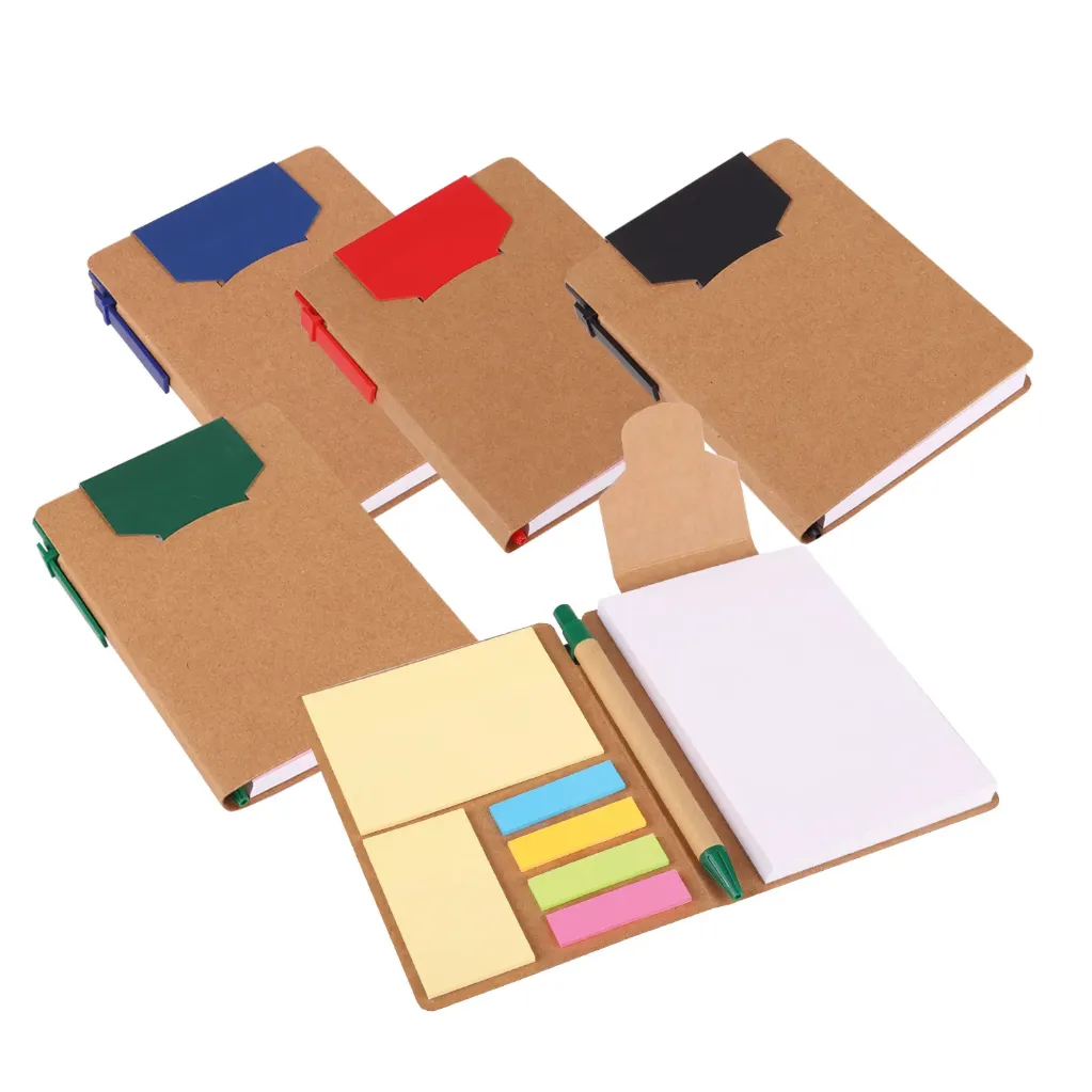 MEMOPAD W PEN & STICKY NOTE