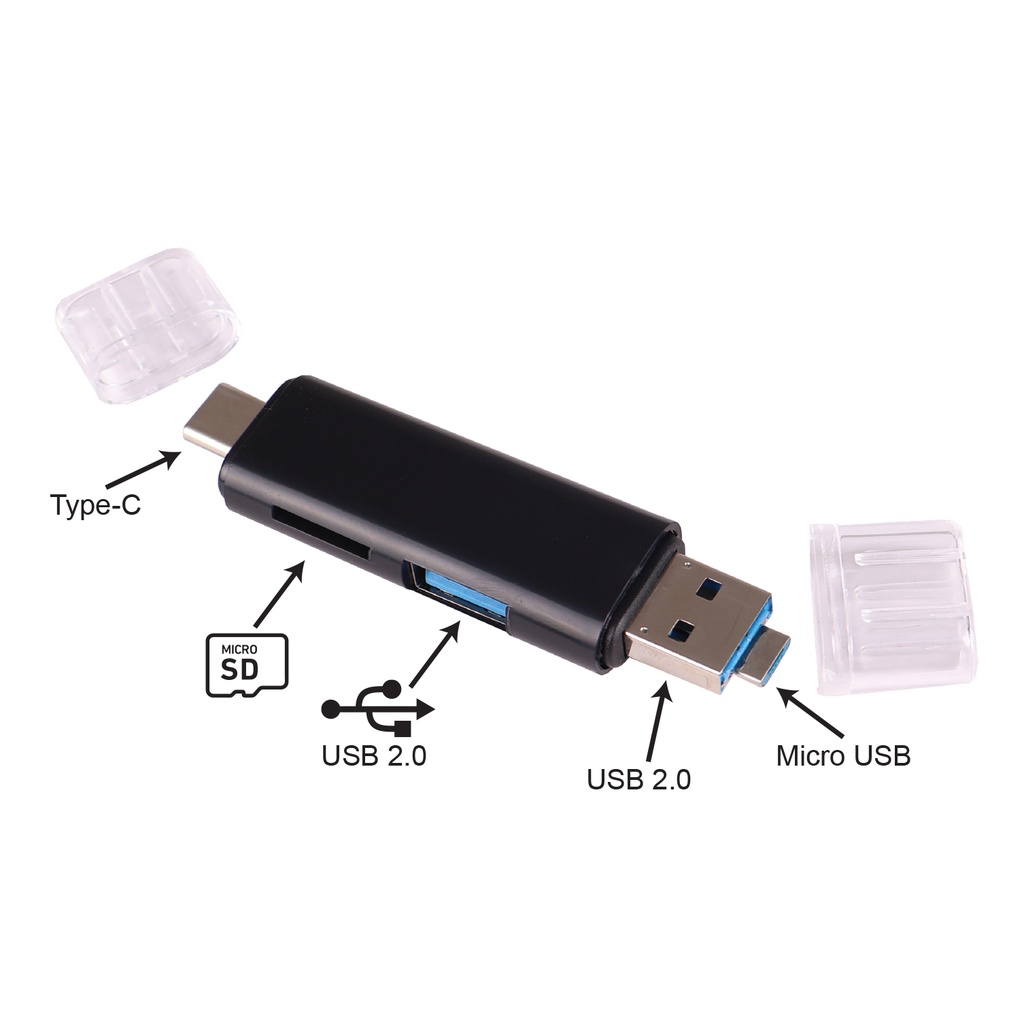 3 IN 1 TYPE-C CARD READER