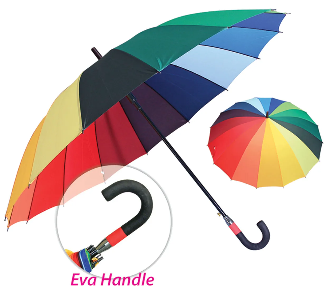 30" RAINBOW UMBRELLA