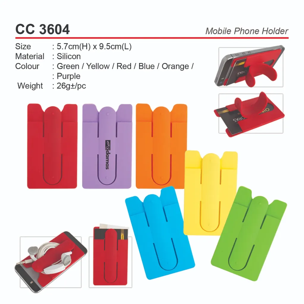 [CC-3604] CARD HOLDER W MOBILE STAND