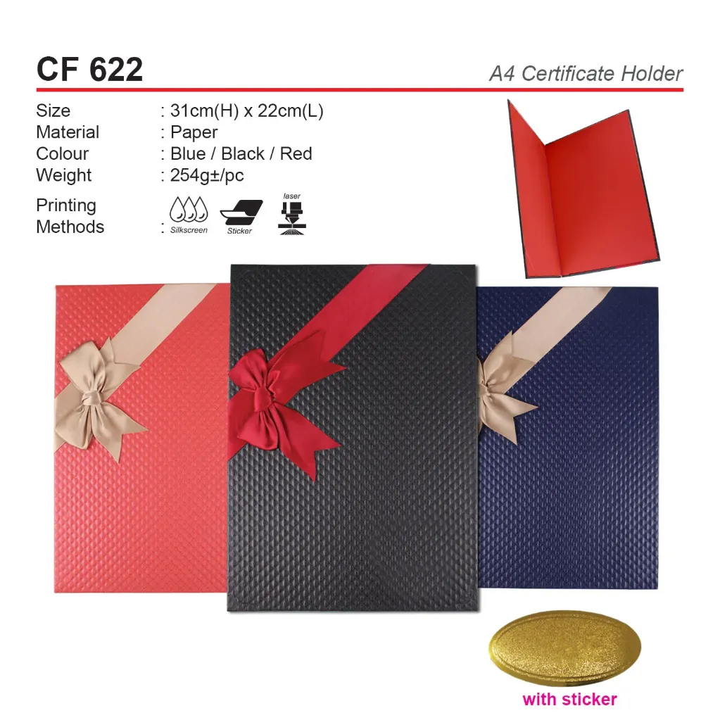 [CF-622] CERTIFICATE SCROLL