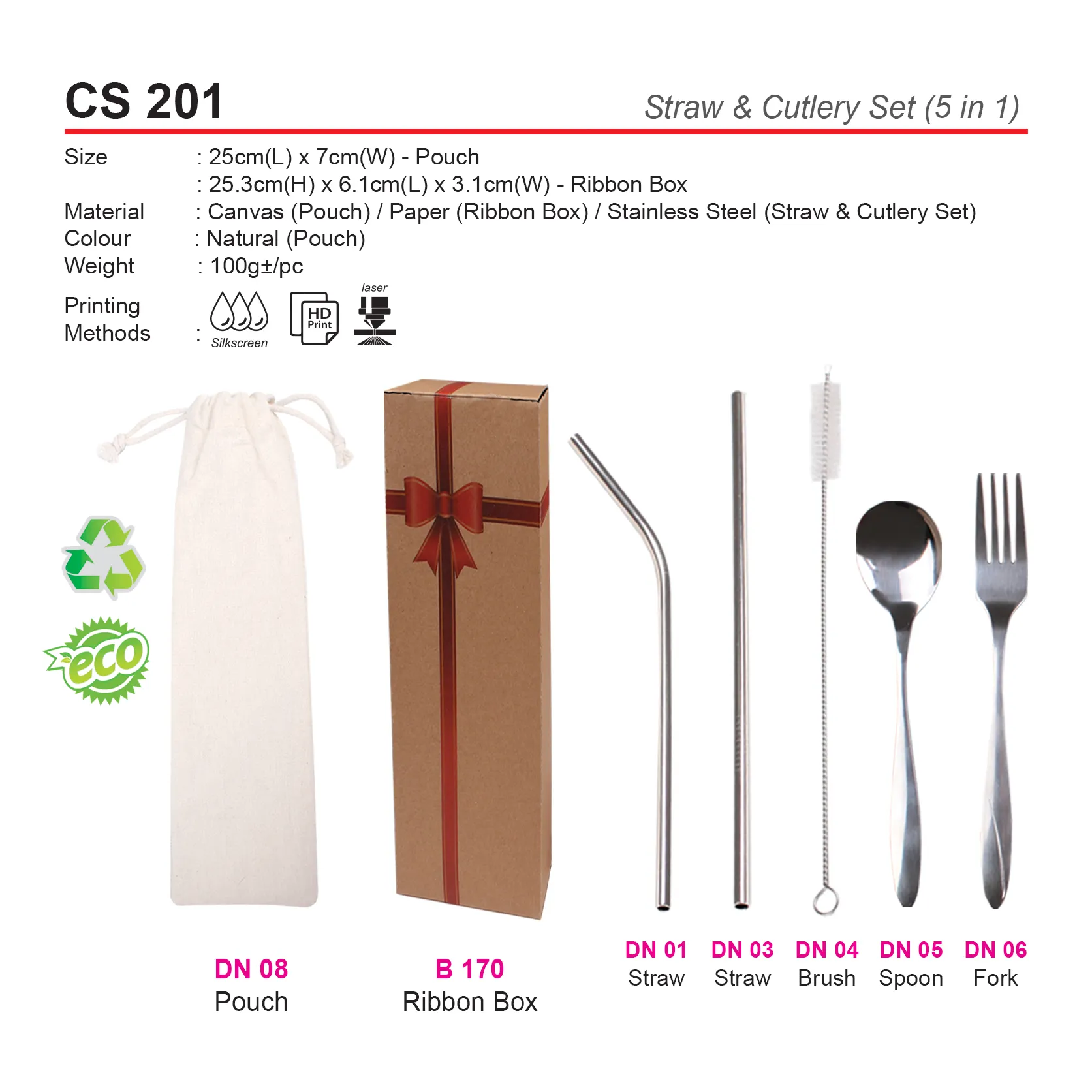 CUTLERY SET for(CS 201/CS 203)