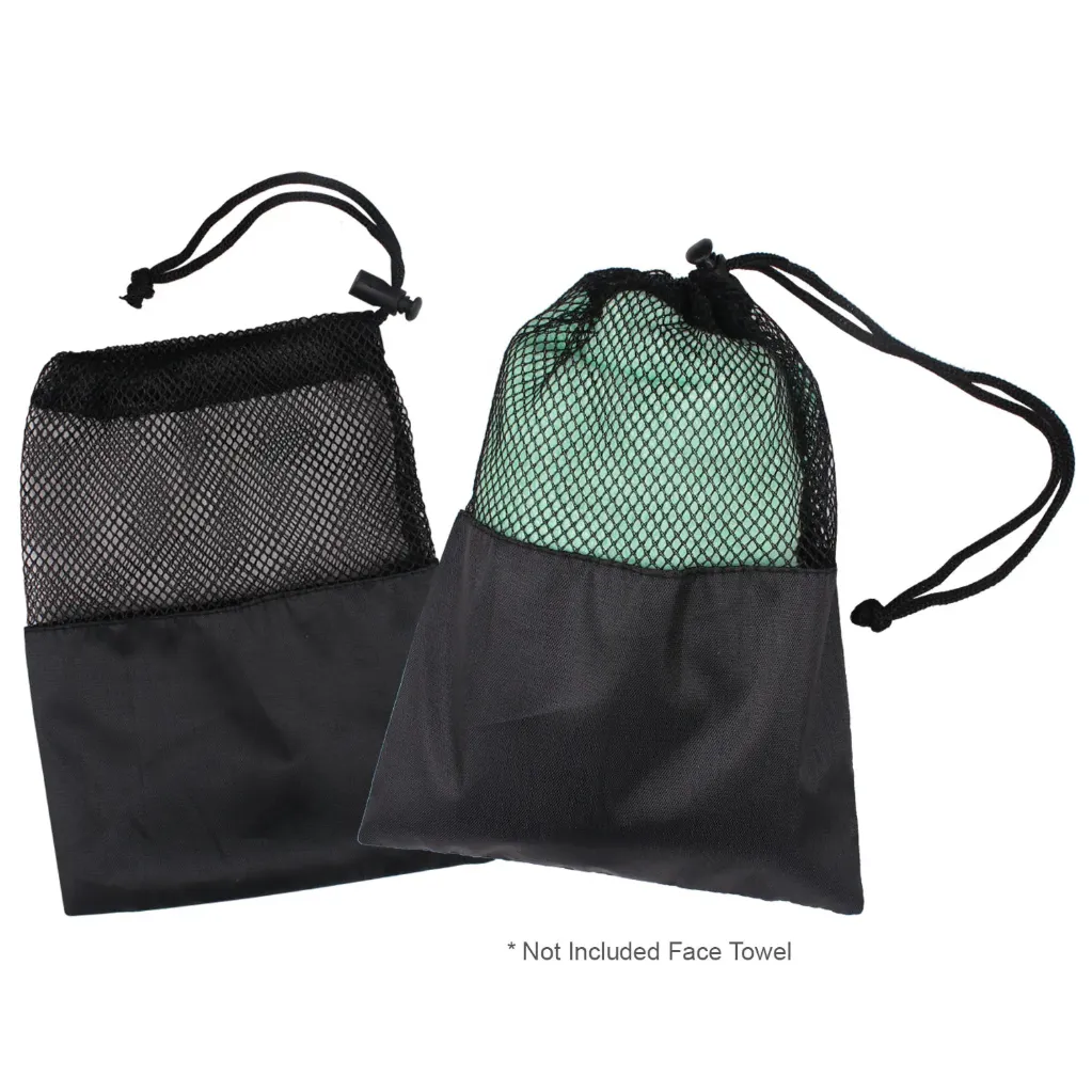 DRAWSTRING BAG FOR FACE TOWEL