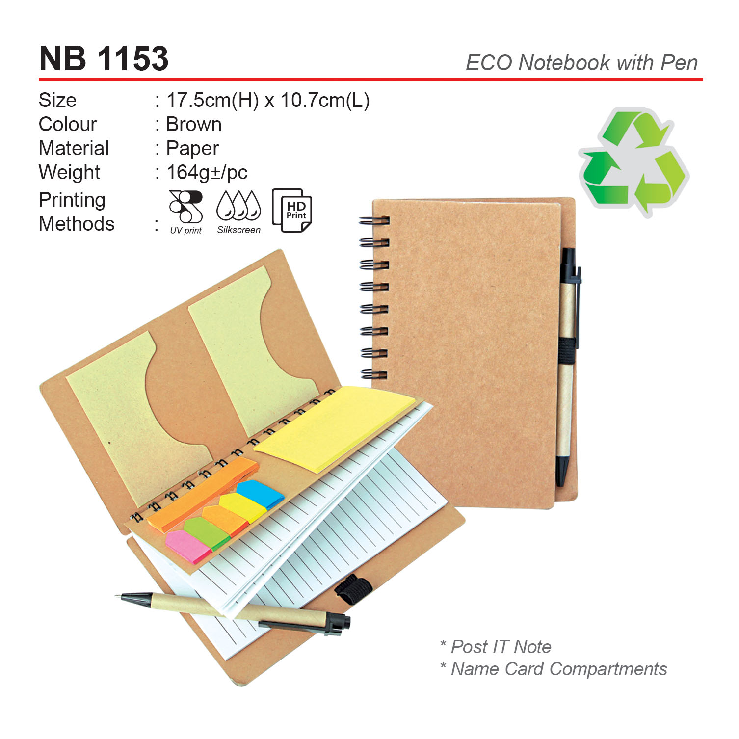 ECO NOTEBOOK W PEN