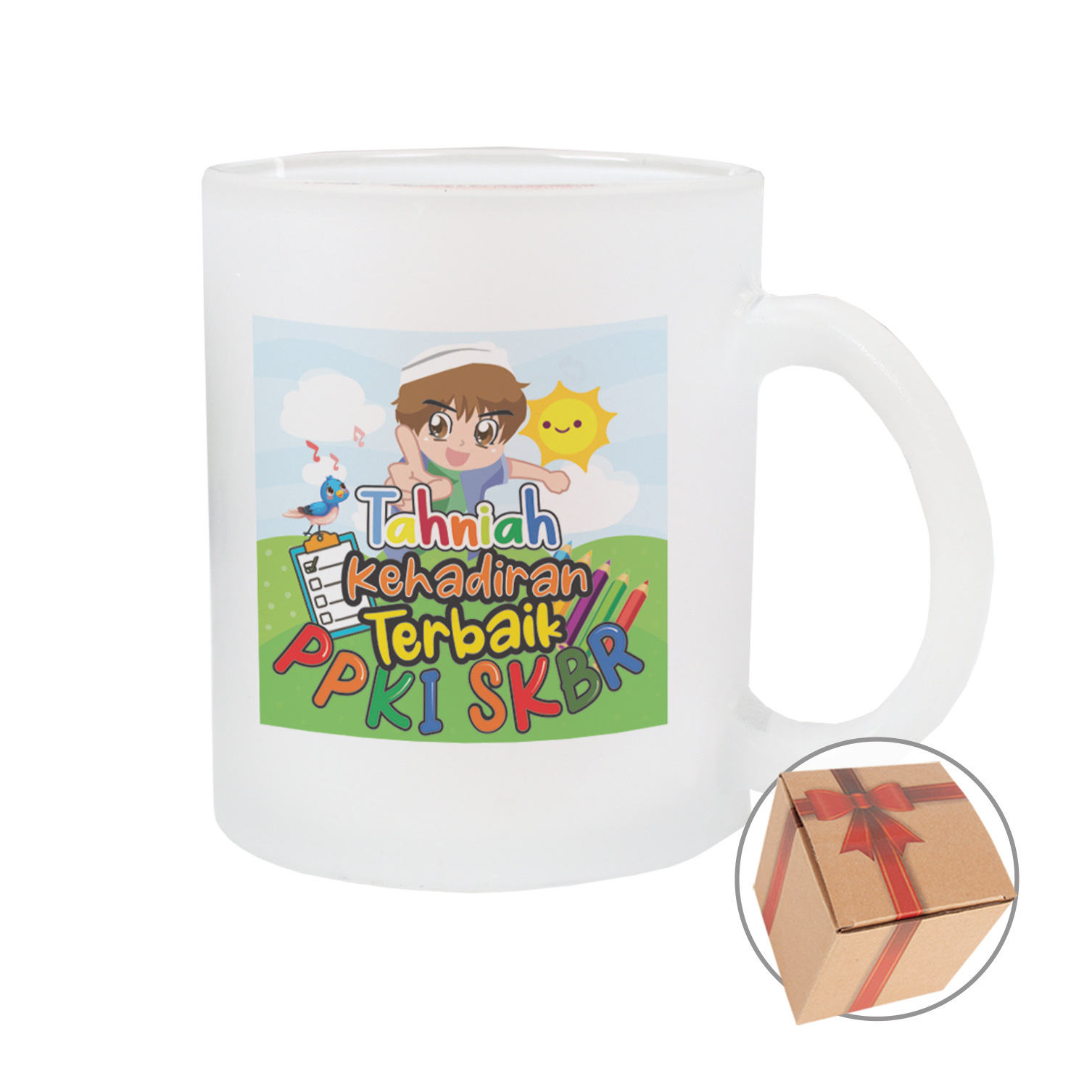 GLASS MUG